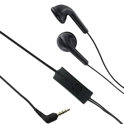 Picture of In ear Headphones with mic For All Samsung Mobile - Black