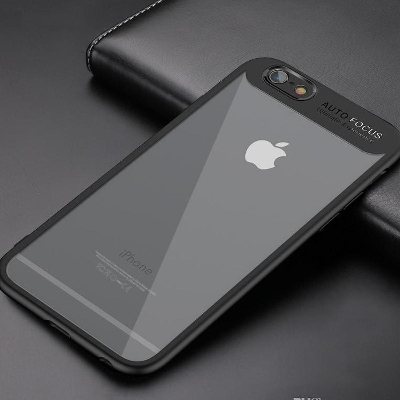 Picture of Ipaky Iphone 6 Plus / 6S Plus Hybrid Back Case - Black And Transparent