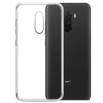 Picture of Premium Quality TPU Soft Back Case For Pocophone F1- Transparent