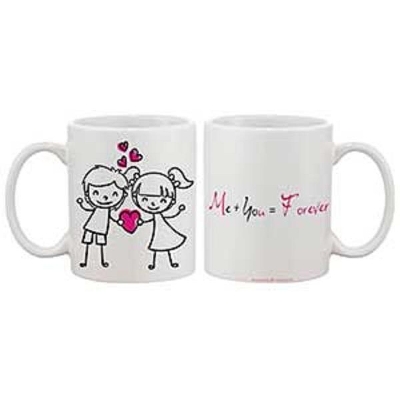 Picture of Pack of 2 Valentine mug  for Couple