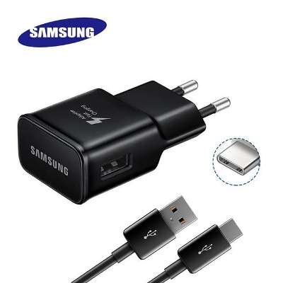 Picture of Fast Charger With Type-C Cable For Galaxy S8 and S8 Plus