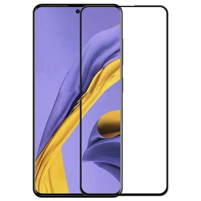 Picture of Samsung A51 full Screen Protector 9H  black