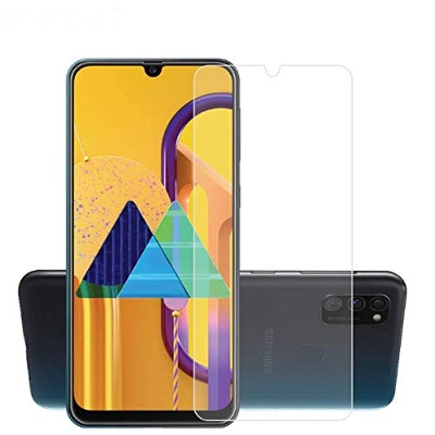 Picture of Samsung galaxy A30 / A50 / A30s / M21 / M31 Tempered Glass Screen Protector  – Transparent