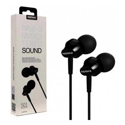 Picture of Remax RM 501 In Ear Earphone Stereo Headset Metal Body - Headphone - Headphone - Ear Phone - Earphone