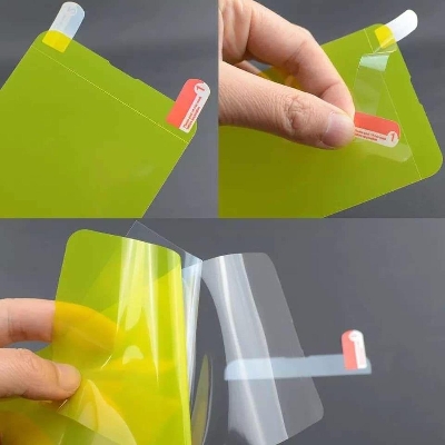 Picture of Back Poly Sticker For Realme 7 Ultra Thin Transparent