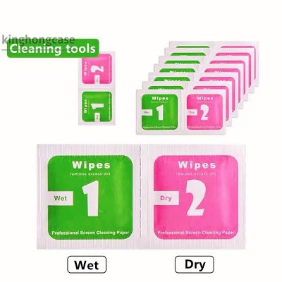 Picture of Screen/Glass Cleaner ( Wet & Dry Wipes) 1 2 wipes - (10Set)
