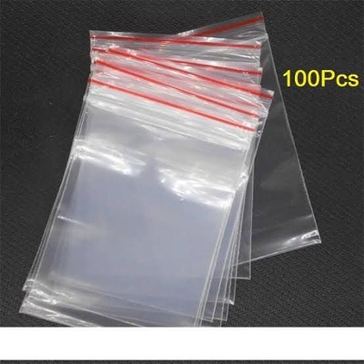 Picture of Resealable Zip Lock Poly Bag 2 X 1.5 inch Pack of 100 Piece for Plastic Storage Packet for Food Freezing Jewelry Clothes Docs Candy Cookies Snacks Vitamins Books Seeds