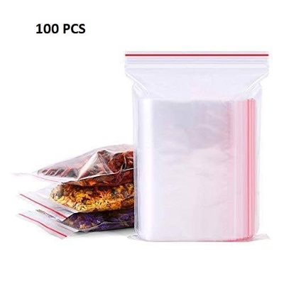 Picture of Resealable Zip Lock Poly Bag - 1.5 x 2 inch Pack of 100 Piece