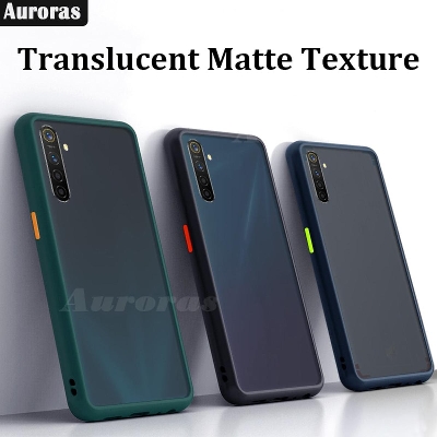 Picture of For Realme 6 Pro Matt Case Colour Blue Black
