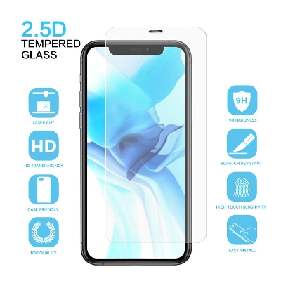 Picture of iPhone 11 Pro Max Tempered Glass Screen Protector  – Transparent