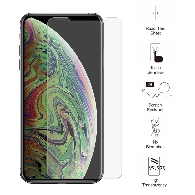 Picture of iPhone X  & iPhone Xs Tempered Glass Screen Protector  – Transparent