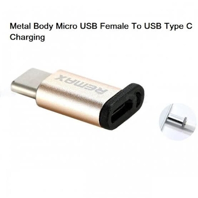 Picture of Micro USB To Metal Type C  Converter Adapter