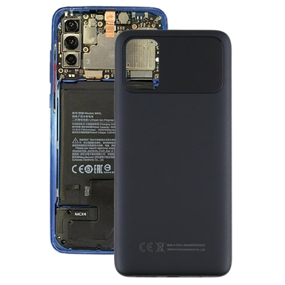 Picture of Backsheel for Xiaomi Poco M3 Replacement Back Battery Cover For Xiaomi Mi  Redmi Poco M3 Back Rear Glass Case