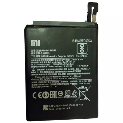 Picture of For Redmi Note 6 pro Mobile Battery BN48 For Mi