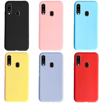 Picture of Silicon case FOR Samsung Galaxy A20 - মোবাইল ফোন - Phone