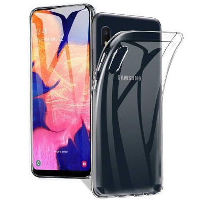 Picture of Back Case For Samsung Galaxy A10s Transparent Cover Tpu Back Case