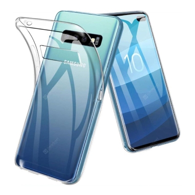 Picture of Back Case For Samsung Galaxy S10 Plus Transparent Cover Tpu Back Case