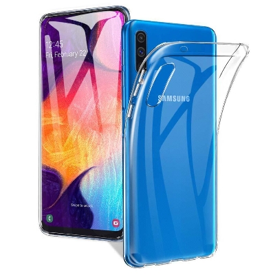 Picture of Back Case For Samsung Galaxy A50 Transparent Cover Tpu Back Case