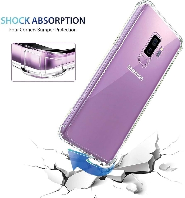 Picture of Back Case For Samsung Galaxy S9 Plus Transparent Cover Tpu Back Case