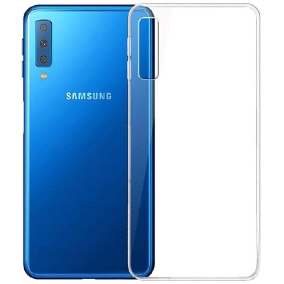 Picture of Back Case For Samsung Galaxy A7 2018 / A750 Transparent Cover Tpu Back Case