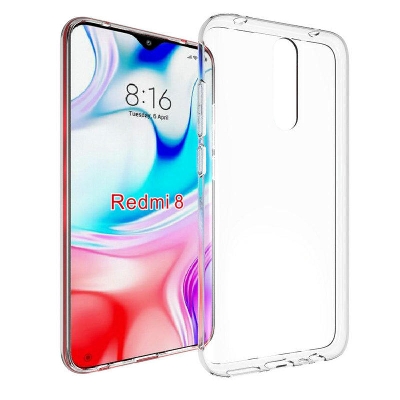 Picture of Back Case For Xiaomi Redmi 8 Transparent Cover Tpu Back Case
