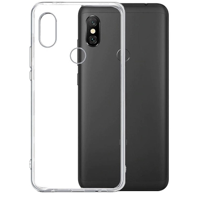 Picture of Back Case For Xiaomi Redmi Note 6 Transparent Cover Tpu Back Case