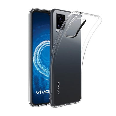 Picture of Back Case For Vivo V20 Transparent Cover Tpu Back Case
