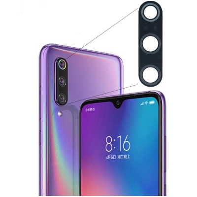 Picture of for Xiaomi Redmi 9SE Camera Main Glass Replacement Glass Slide, Glass Replacement Replace Objective Lens BACK Camera Rear Camera