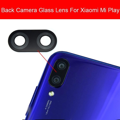 Picture of for Xiaomi Redmi Play Camera Main Glass Replacement Glass Slide, Glass Replacement Replace Objective Lens BACK Camera Rear Camera