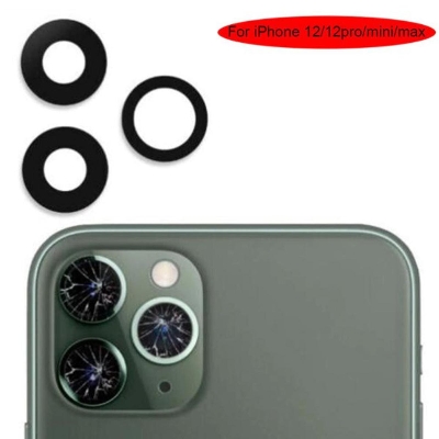 Picture of for iPhone 12 Pro Camera Main Glass Replacement Glass Slide, Glass Replacement Replace Objective Lens BACK Camera Rear Camera
