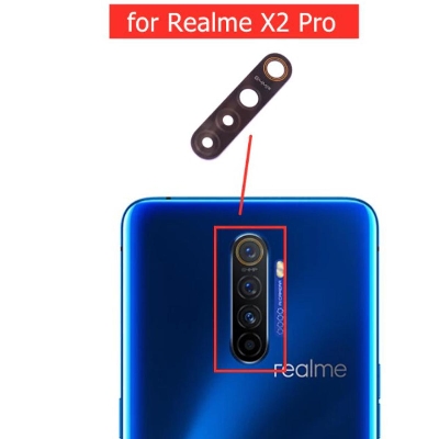 Picture of for Realme X2 Camera Main Glass Replacement Glass Slide, Glass Replacement Replace Objective Lens BACK Camera Rear Camera