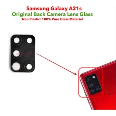 Picture of for SAMSUNG Galaxy A21s Camera Main Glass Replacement Glass Slide, Glass Replacement Replace Objective Lens BACK Camera Rear Camera