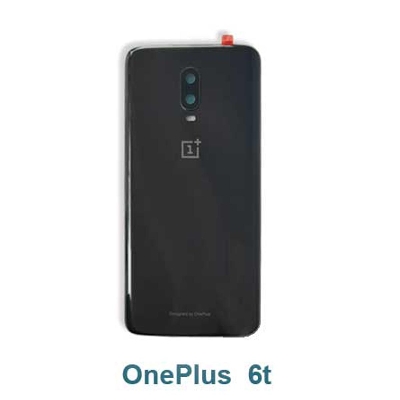 Picture of Backshell For Oneplus 6T Replacement Back Battery Cover For Oneplus 6T Back Rear Glass Case - Redmi Note 11 Back Cover (Back Case Cover For Smartphone)