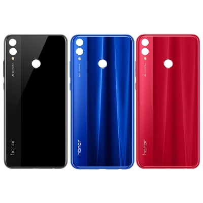 Picture of Backshell For Huawei Honor 8X Replacement Back Battery Cover For Huawei Honor 8X Back Rear Glass Case - Phone Back Cover