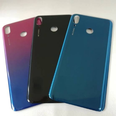 Picture of Huawei y9 2019 এর জন্য ব্যাকশেল huawei y9 2019 এর জন্য রিপ্লেসমেন্ট ব্যাক ব্যাটারি কভার ব্যাক রিয়ার গ্লাস কেস (Back Case Cover For Smartphone)
