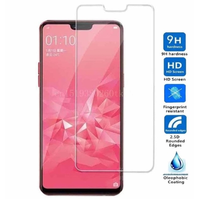 Picture of 2pcs Glass for Oppo A3s Screen Protector 9H full black