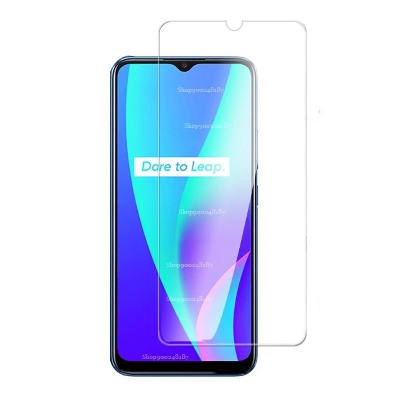 Picture of 2pcs Glass for Oppo Realme C15 Screen Protector 9H full black