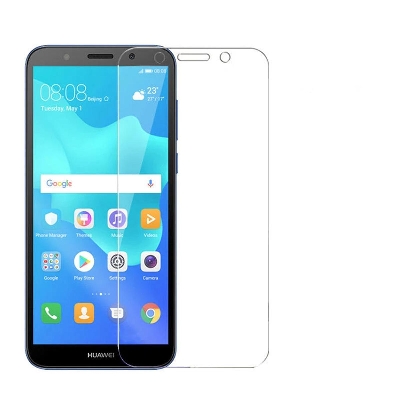 Picture of 2pcs Glass for Huawei Y5 2018 Screen Protector 9H full black