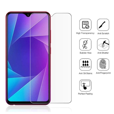 Picture of 2pcs Glass for Vivo Y91 Screen Protector 9H full black