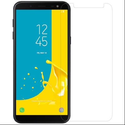 Picture of 2pcs Glass for Samsung Galaxy J8 Screen Protector 9H full black