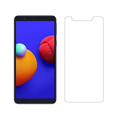 Picture of 2pcs Glass for Samsung Galaxy M01 Core Screen Protector 9H full black