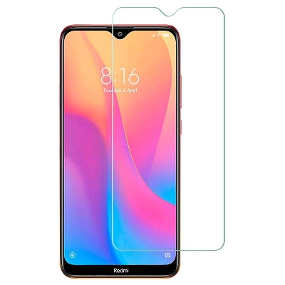 Picture of 2pcs Glass for Xiaomi Redmi 8 Screen Protector 9H full black
