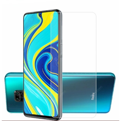 Picture of 2pcs Glass for Xiaomi Redmi Note 9 Screen Protector 9H full black