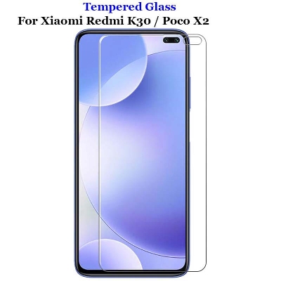 Picture of 2pcs Glass for Xiaomi Poco X2 Screen Protector 9H full black