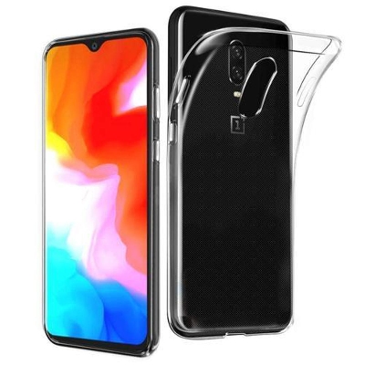 Picture of Back Case For OnePlus 6T Transparent Cover Tpu Back Case