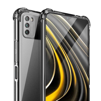 Picture of Back Case For Xiaomi Poco M3 Transparent Cover Tpu Back Case