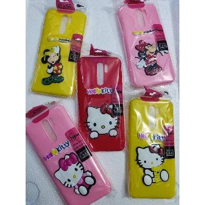 Picture of Colorful Ladies Silicon case FOR Xiaomi Redmi 9 & Xiaomi Poco M2