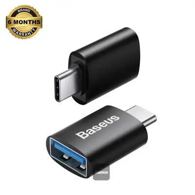 Baseus Ingenuity Series Mini OTG Adaptor Type-C to USB-A 3.1 Black AR Trading Official Storeonline shop bangladeshothoba.com