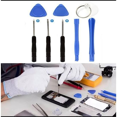 Picture of 8pcs All in 1 Mobile Phone Repair Tool Set Mobile Touch Screen LCD Display Battery Repair
