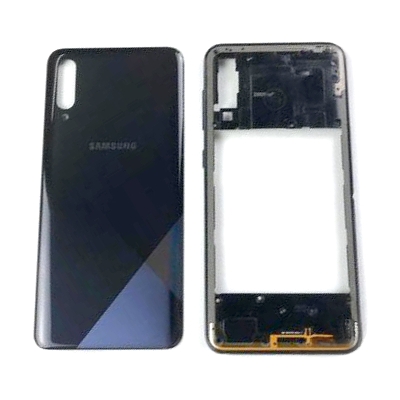 Picture of For Samsung Galaxy A50S Housing Frame with Battery Cover Replacement Back Battery Cover  Glass Case - Back Cover